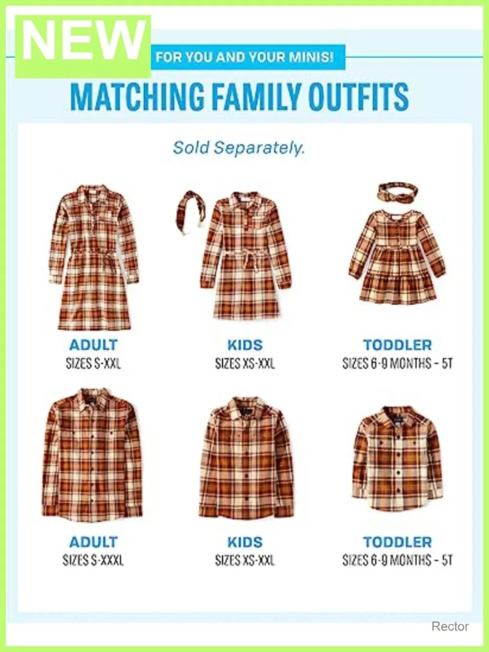 Girls Tiered Ruffle Plaid Dress Long Sleeve Cotton Flannel